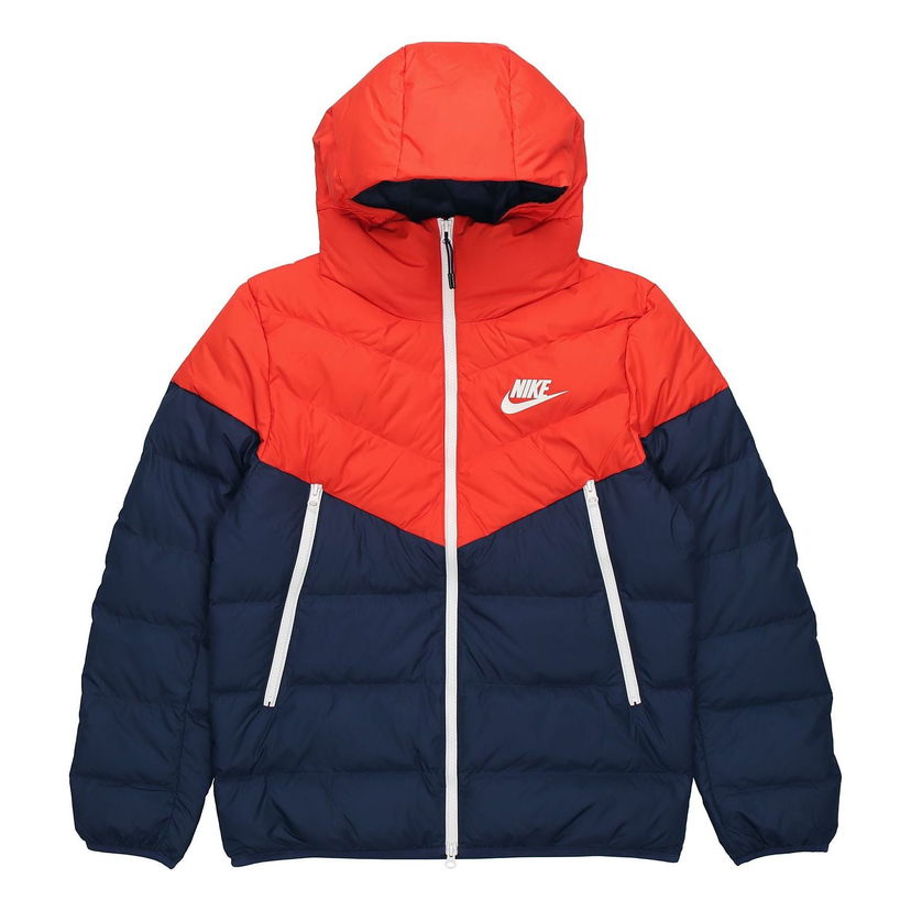 Puhovka Nike Hooded Down Jacket Modra | CU0226-673
