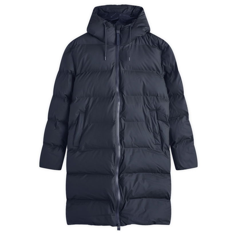 Puhovka Rains Long Puffer Jacket Mornarica | 15130-47