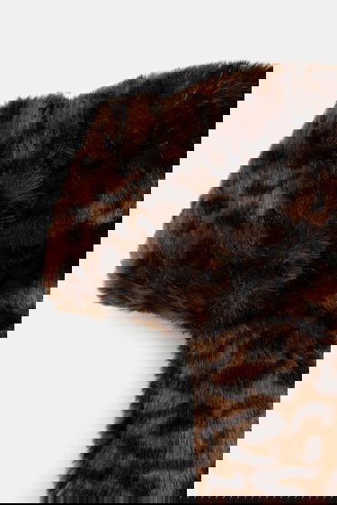 Klobuk Kangol Leopard Print Faux Fur Trapper Hat Rjava | K4266ST.LEOPARD, 3