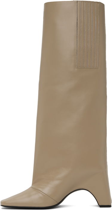 Oblačila Coperni Coperni Bridge Tall Boots Bež | COPSH03F6012, 2