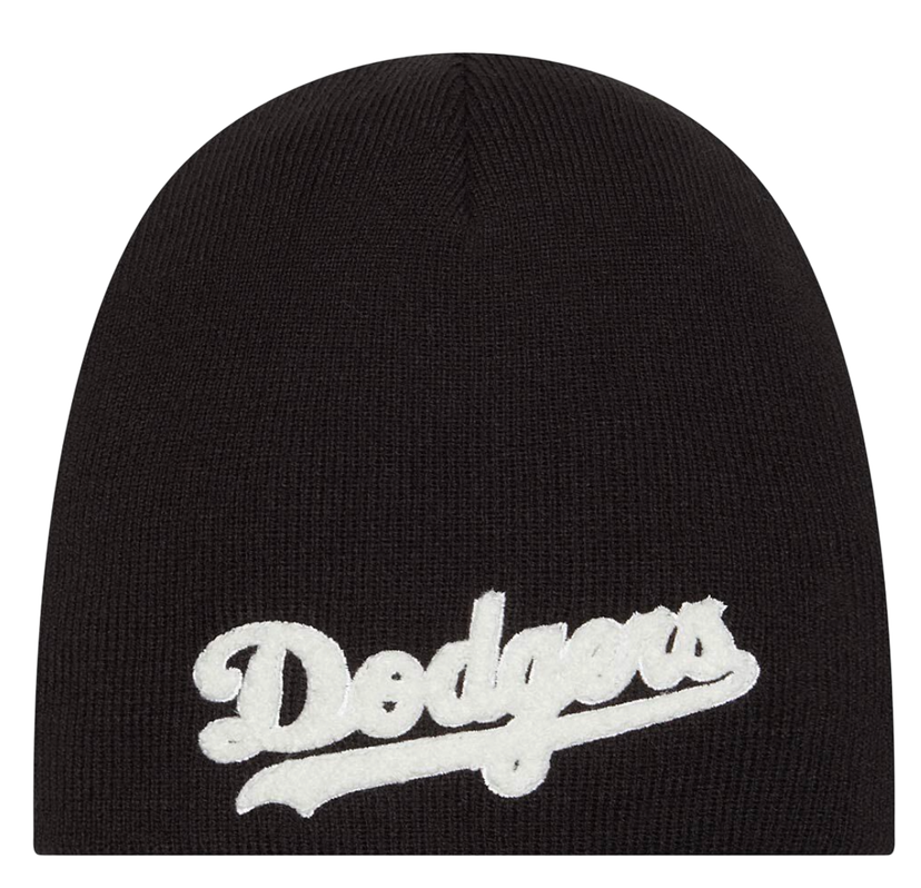 Beanie New Era New Era Los Angeles Dodgers Chenille Beanie Črna | 60493055-60493055