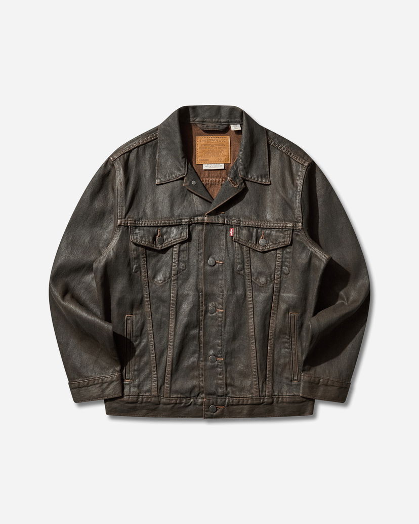 Jakna Levi's Relaxed Premium Trucker Jacket Rjava | A5782 0070