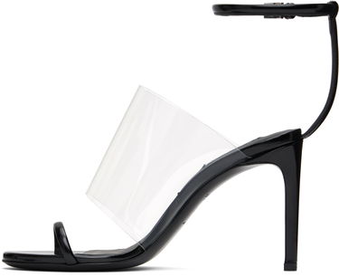 Modni dodatki Alaïa ALAÏA Asymmetric Heeled Sandals Črna | AA3S116CK299, 2