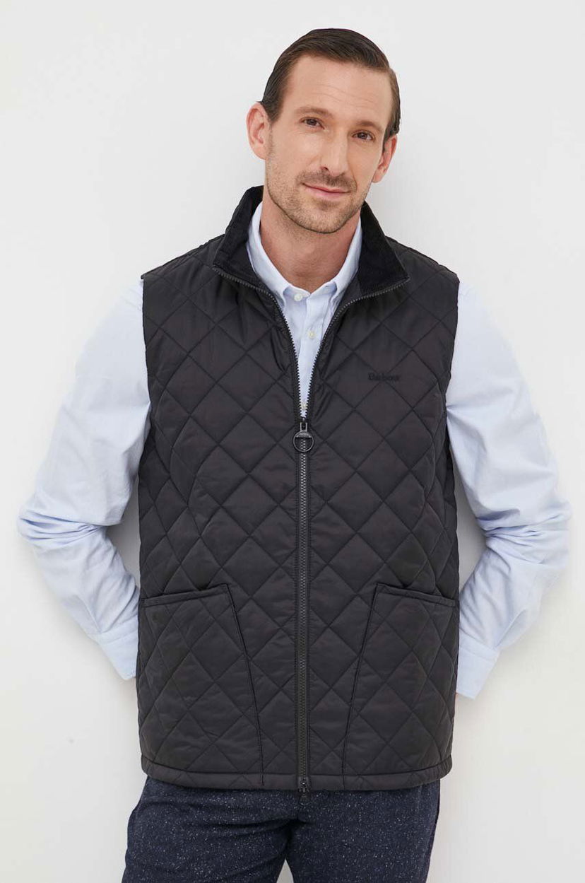 Telovnik Barbour Quilted Vest Črna | MGI0221