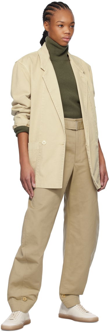Jakna LEMAIRE Lemaire Workwear Denim Blazer Bež | JA1062 LD1008, 3