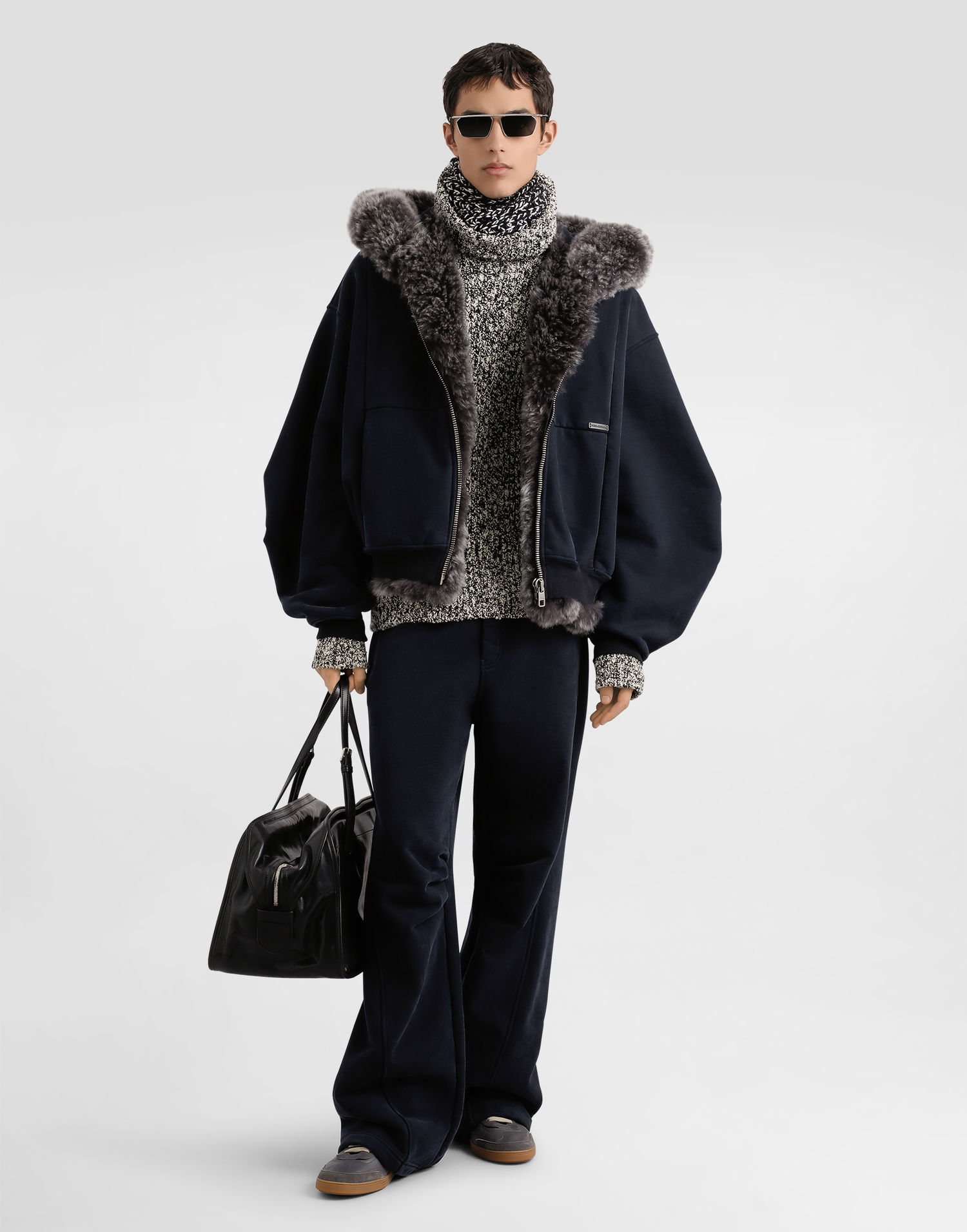 Pleteni pulover Dolce & Gabbana Dolce & Gabbana Wool Blend Turtleneck Večbarvna | GXW37TJFMIKS0991, 1