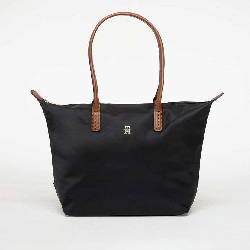 Tote bag Tommy Hilfiger Popette Tote Črna | AW0AW17711-BDS