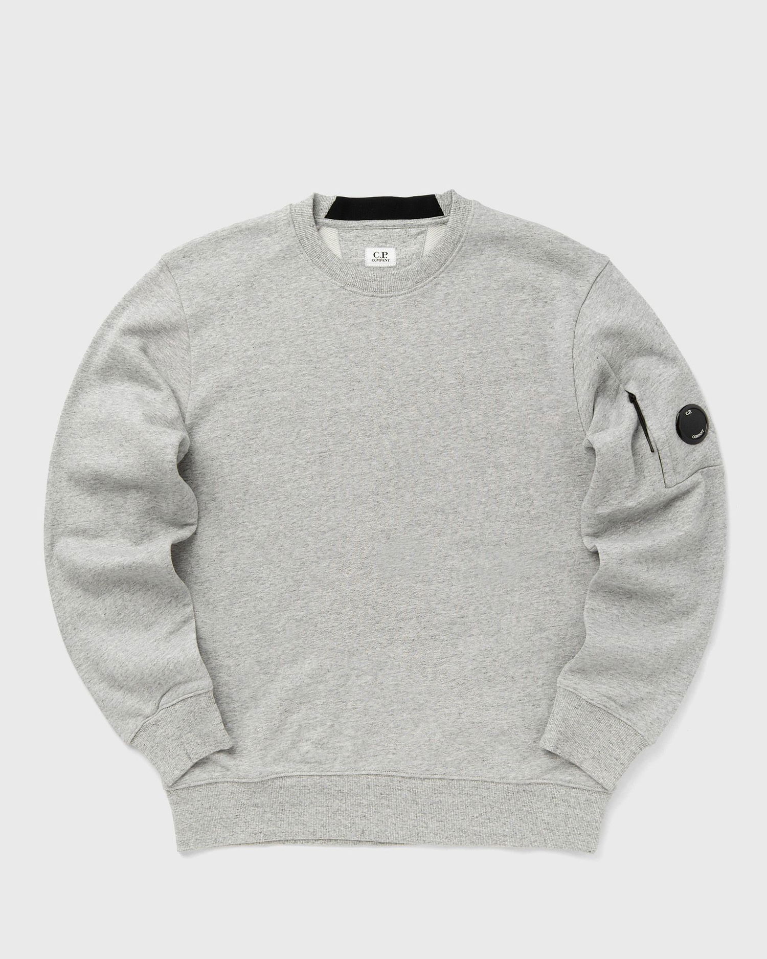Pulover C.P. Company Crew Neck Sweatshirt Siva | RCCMSS713A005086W-M94, 0