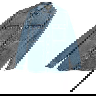 Srajce Rick Owens Rick Owens DRKSHDW Denim Shirt, Size Large Modra | DS01E3705-DWB-06, 1