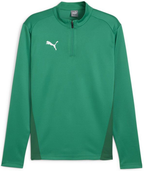 Pulover Puma teamGOAL Training 1/4 Zip Sweatshirt Zelena | 658629-05
