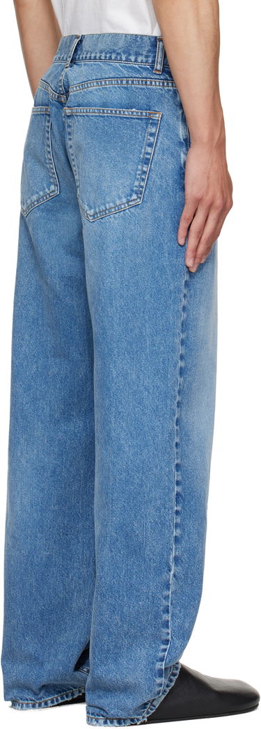 Kavbojke The Row The Row Ross Wide Leg Jeans Modra | 554-W3874, 2