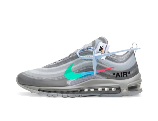 Superge in čevlji Nike Off-White x Air Max 97 "Menta" Siva | AJ4585 101