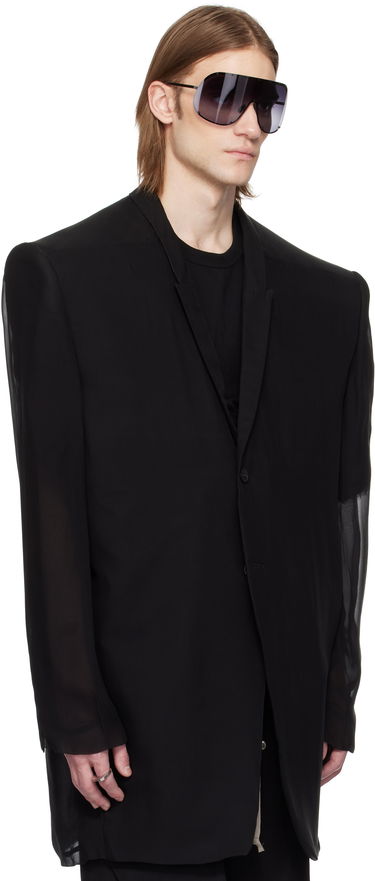 Jakna Rick Owens Rick Owens Tatlin Blazer Črna | RR01E5752 S, 1