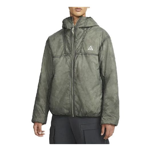 Vetrovka Nike ACG ACG Therma-FIT ADV Rope De Dope Hooded Jacket Zelena | DJ1257-320