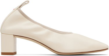 Nega čevljev Aeyde Aeyde Narissa Ruched Block Heels Bela | A11-PU0600001002-225, 0