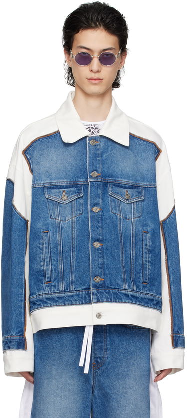 Jakna Jean Paul Gaultier Gaultier 'The Trompe L'œil' Denim Jacket Modra | 24/25-U-VE039I-D013-5701, 0
