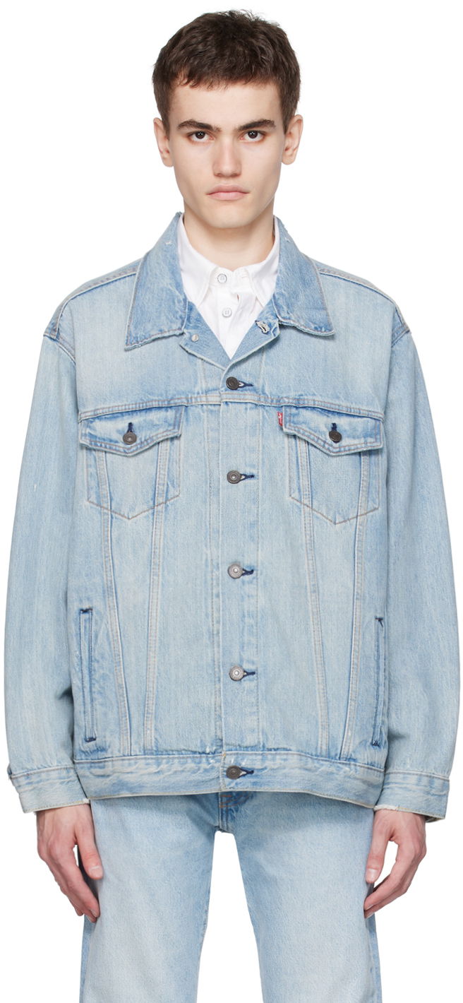 Jakna Levi's Button Denim Jacket Modra | A5782-0002, 0