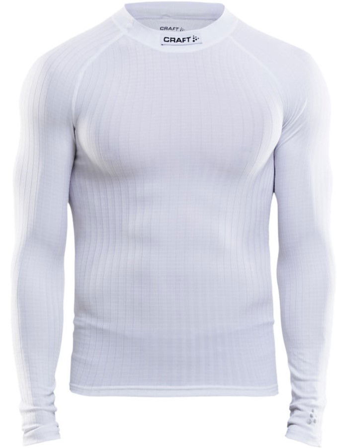 Nogavice Craft Progress Baselayer Long Sleeve T-Shirt Bela | 1906255-1900