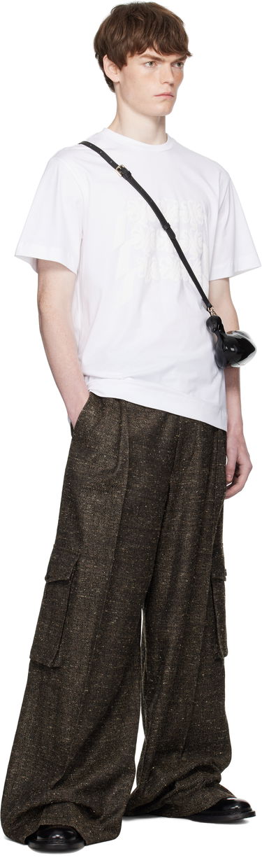 Majica Simone Rocha Simone Rocha Daisy Chain Print T-Shirt Bela | 5195P46-M 0569, 3