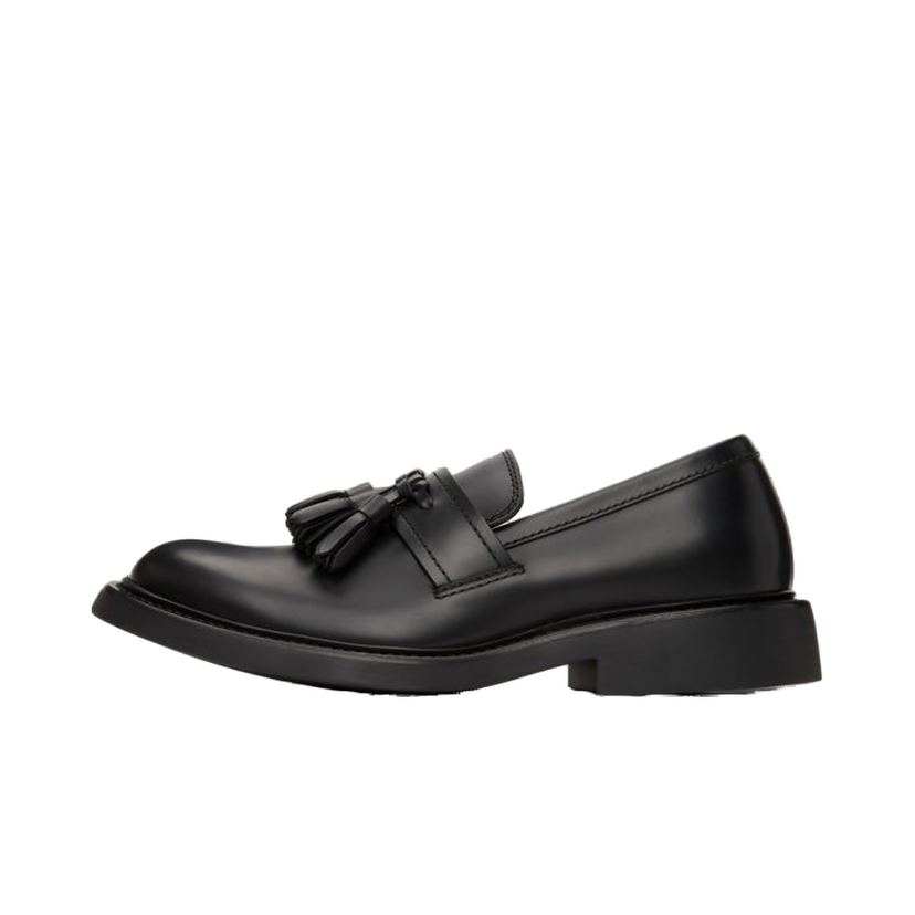 Superge in čevlji Bottega Veneta Leather Tassel Loafers Črna | 651311V00H01000