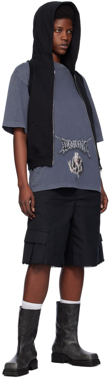 Kratke hlače We11done We11done Cropped Cargo Shorts Črna | WD-DP0-24-344-M-BK, 3