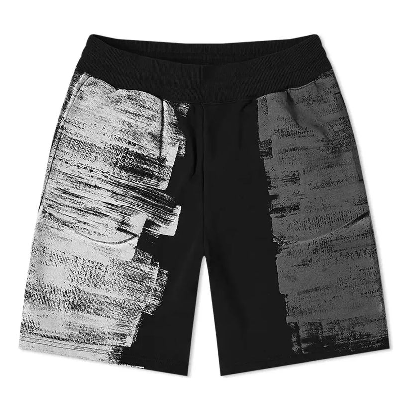 Kratke hlače A-COLD-WALL* Brush Stroke Shorts Črna | ACWMB055-BK