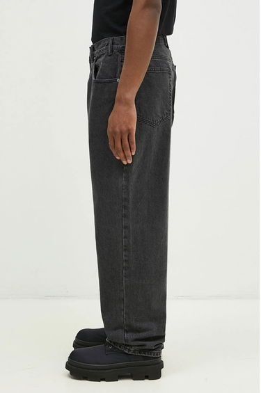 Kavbojke thisisneverthat thisisneverthat Relaxed Jeans Črna | TN243DPA5P02, 1