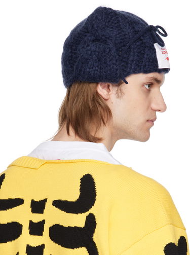 Beanie Charles Jeffrey Loverboy Charles Jeffrey LOVERBOY Chunky Aviator Beanie Mornarica | 54130202, 4