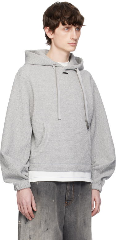 Pulover ADER ERROR ADER error Realce Product. 29 Fleece Hoodie Siva | BO01SSHD0102GR, 1