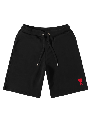 Kratke hlače AMI Small A Heart Shorts Črna | USO604-747-009