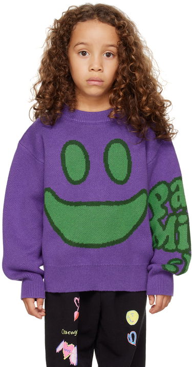 Pleteni pulover Perks And Mini Perks and Mini Face Sweater Lila | 55001, 0