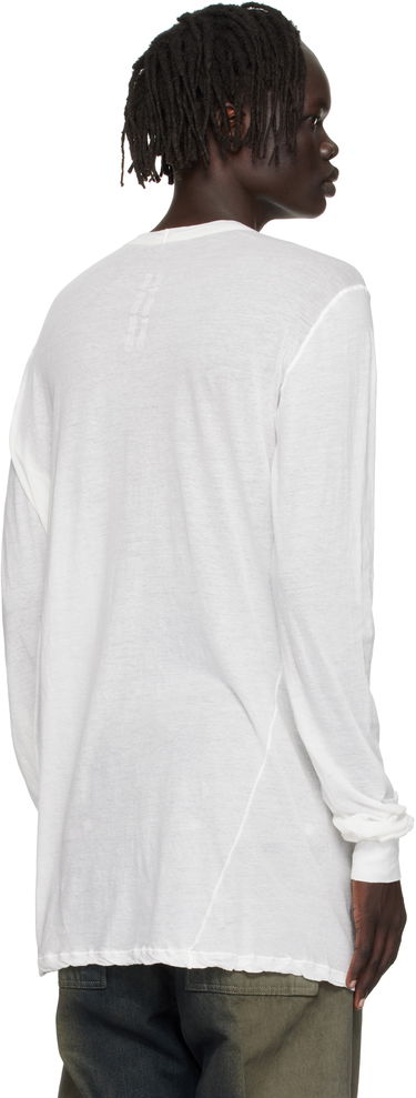 Majica Rick Owens Rick Owens Concordians Level Long Sleeve T-Shirt Bela | RU02E1266 UC, 2