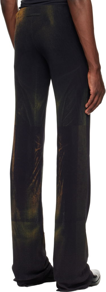 Trenirka Jean Paul Gaultier Jean Paul Gaultier Mesh Printed Water Sweatpants Črna | 25/03-W-TR019-M004P-4812, 2