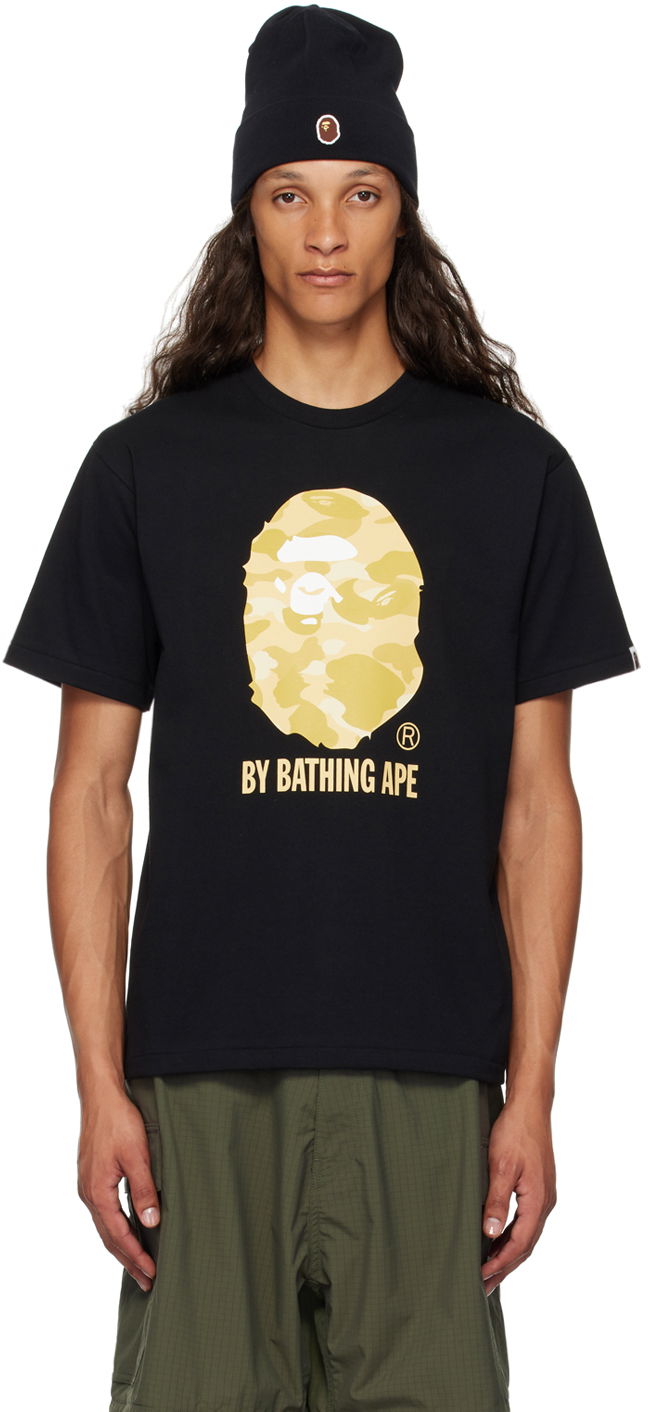 Majica BAPE BAPE Black Color Camo 'By Bathing Ape' T-Shirt Črna | 001TEK301322M