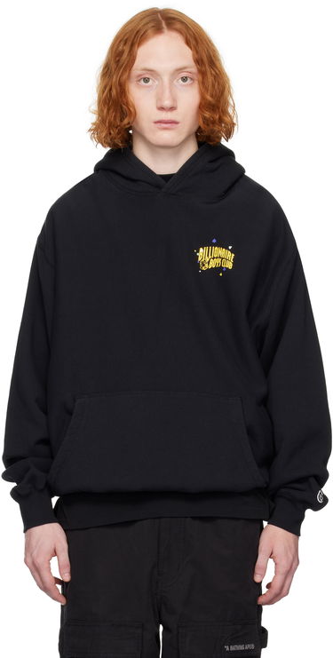 Pulover BILLIONAIRE BOYS CLUB Billionaire Boys Club Oversized Arch Logo Popover Hoodie Črna | B24449, 0