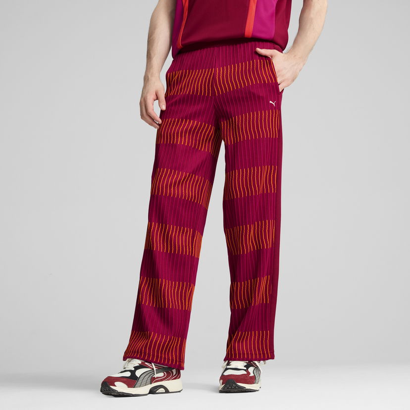 Hlače Puma Players Lane T7 Knitted Pants Rdeča | 626661_13