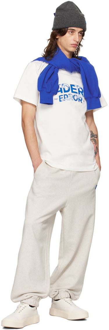 Majica ADER ERROR Flocked Logo T-Shirt Bela | BN25FYTS0101OW, 3