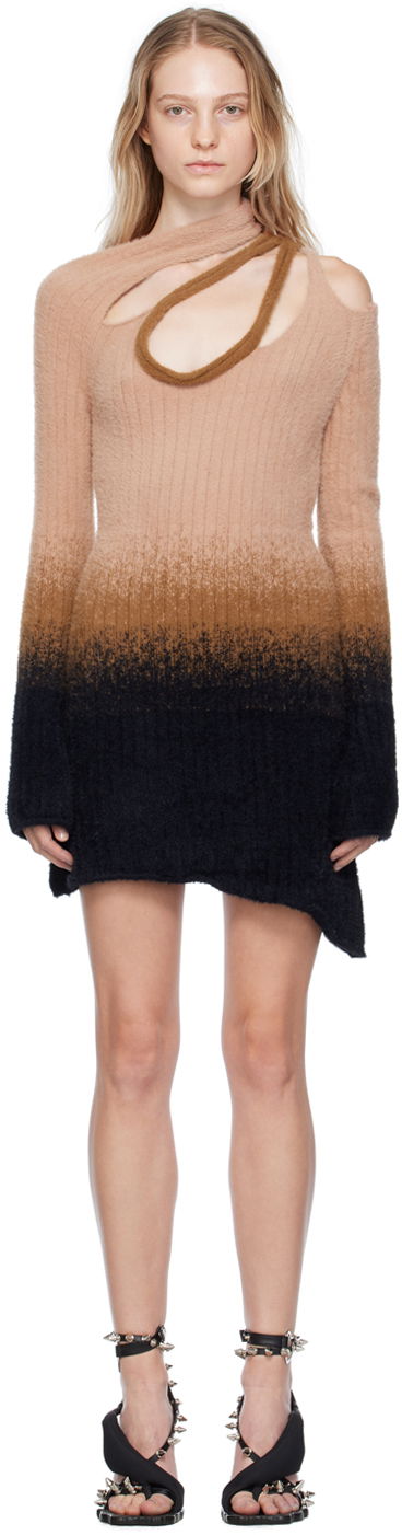 Obleke Ottolinger Ottolinger Crossover Ombré Minidress Večbarvna | 706001