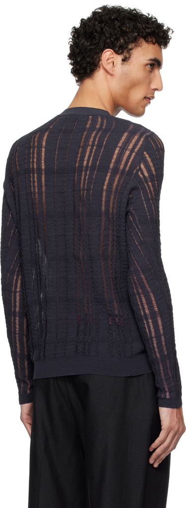 Pleteni pulover OUR LEGACY Our Legacy Formal Roundneck Sweater Mornarica | M2253FW, 2