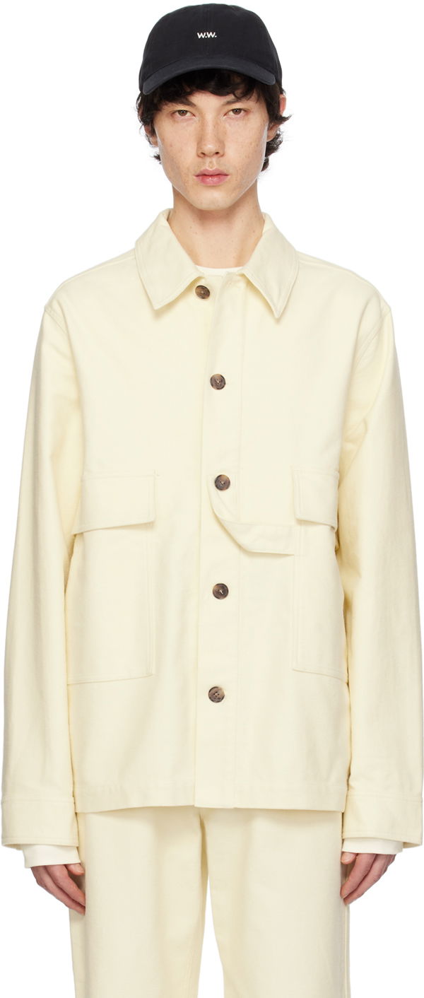 Srajce WOOD WOOD Conrad Shirt Rumena | 12345300-5004