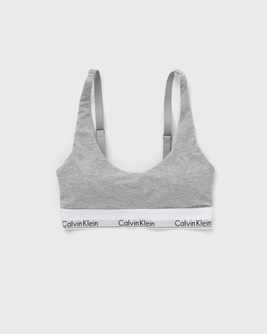 Modrček CALVIN KLEIN LIGHTLY LINED BRALETTE Siva | 000QF7586EP7A, 0