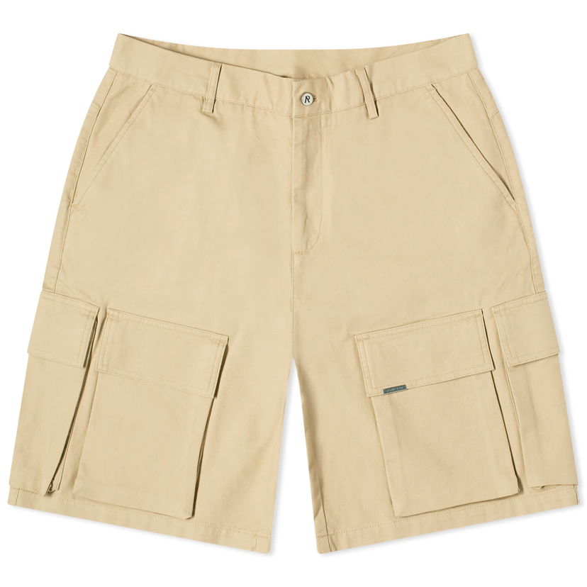 Kratke hlače Represent Clo Baggy Cotton Cargo Bež | MLM715-494
