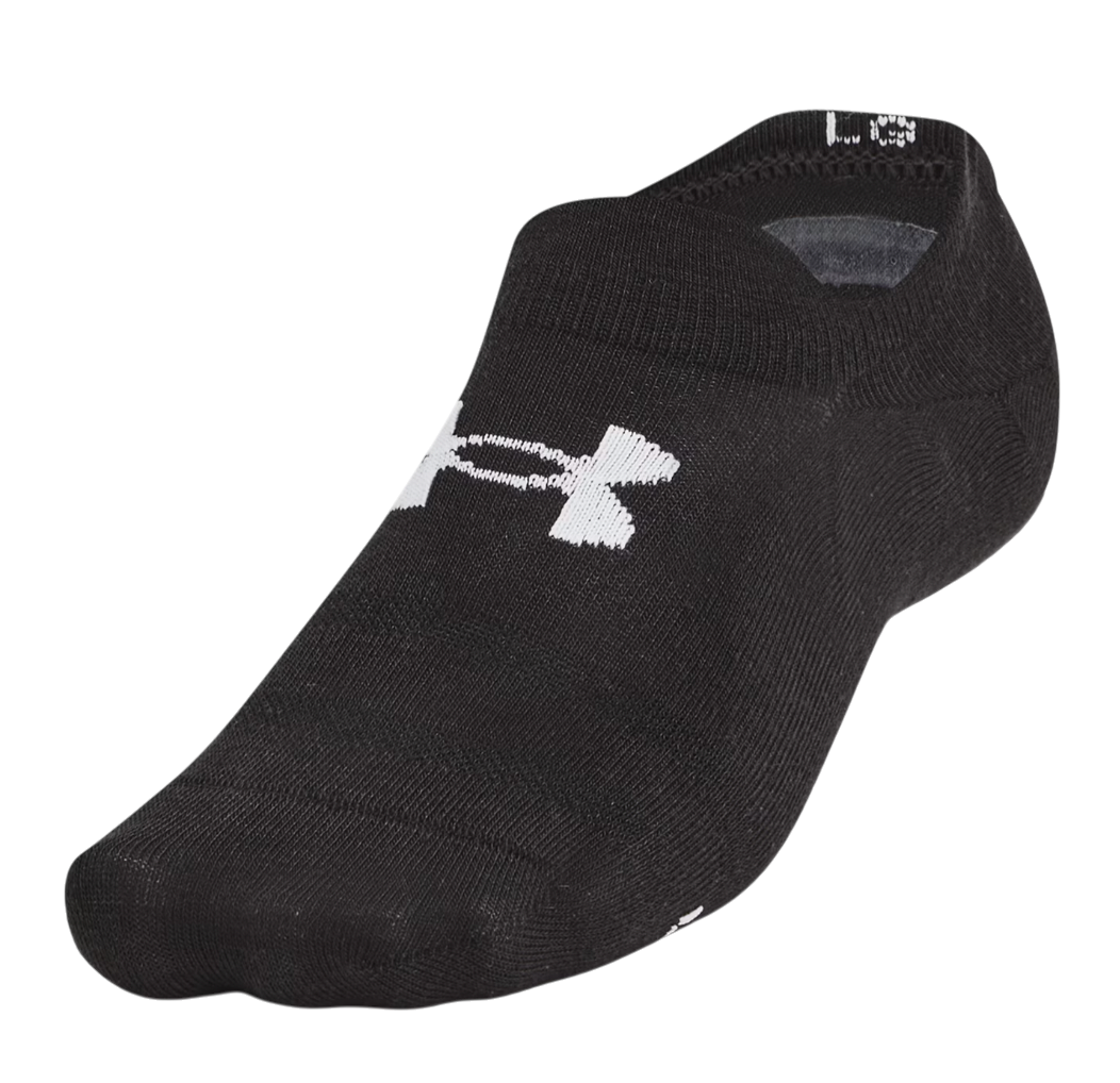 Nogavice Under Armour Essential 6-Pack No-Show Socks Črna | 1386240-002, 1
