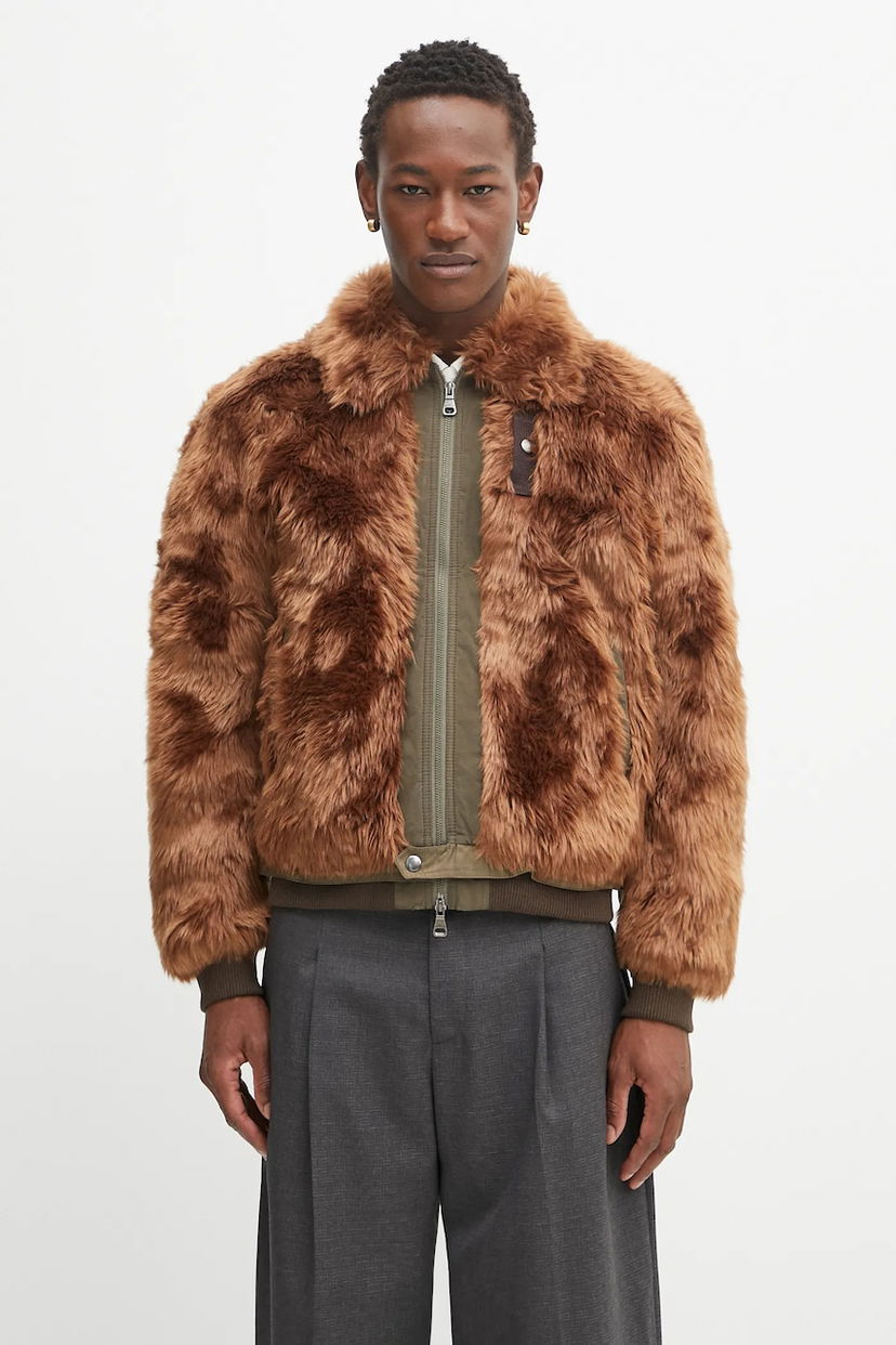 Bomber jakna Andersson Bell Andersson Bell Flight Fur Bomber Jacket Rjava | awa710u