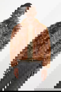 Andersson Bell Flight Fur Bomber Jacket