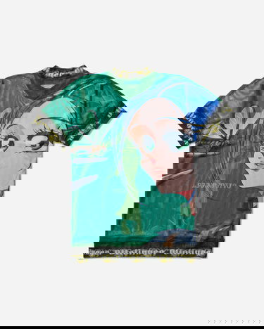 Majica Ottolinger Julien Ceccaldi Oversized Mesh T-Shirt Zelena | 10110050102 PRIBLU, 0