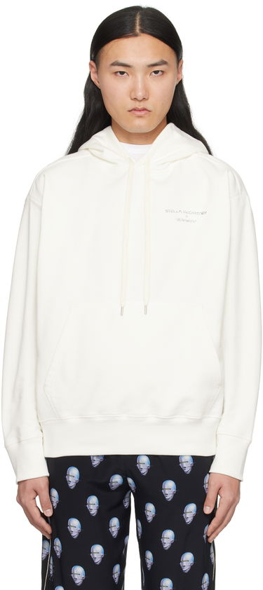 Pulover Stella McCartney Stella McCartney Printed Hoodie Bela | 6018463SPY76, 0