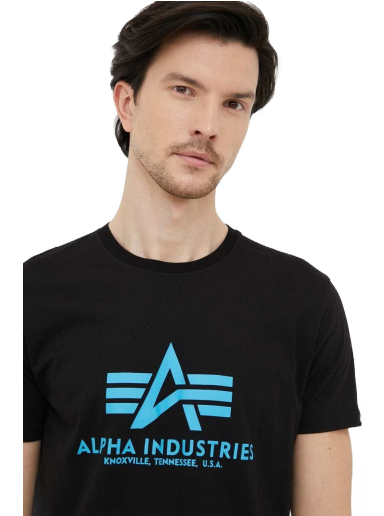 Majica Alpha Industries Logo Tee Črna | 100501.93