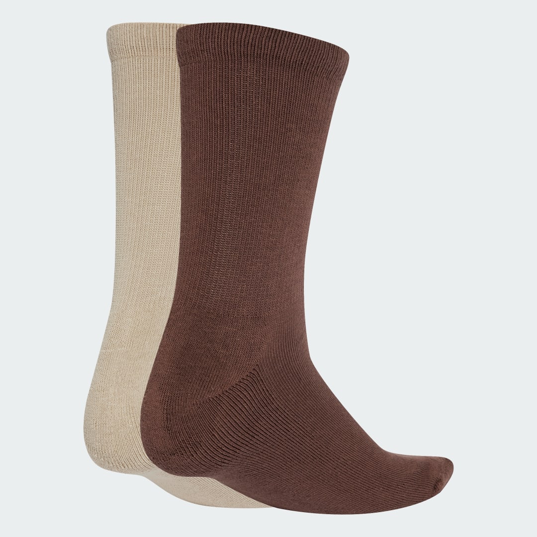 Nogavice adidas Performance Two-Toned Crew Socks - 2 Pairs Rjava | JV6043, 0