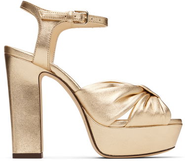 Obleke Jimmy Choo Jimmy Choo Heloise 120 Heeled Sandals Kovinski | HELOISE 120, 0